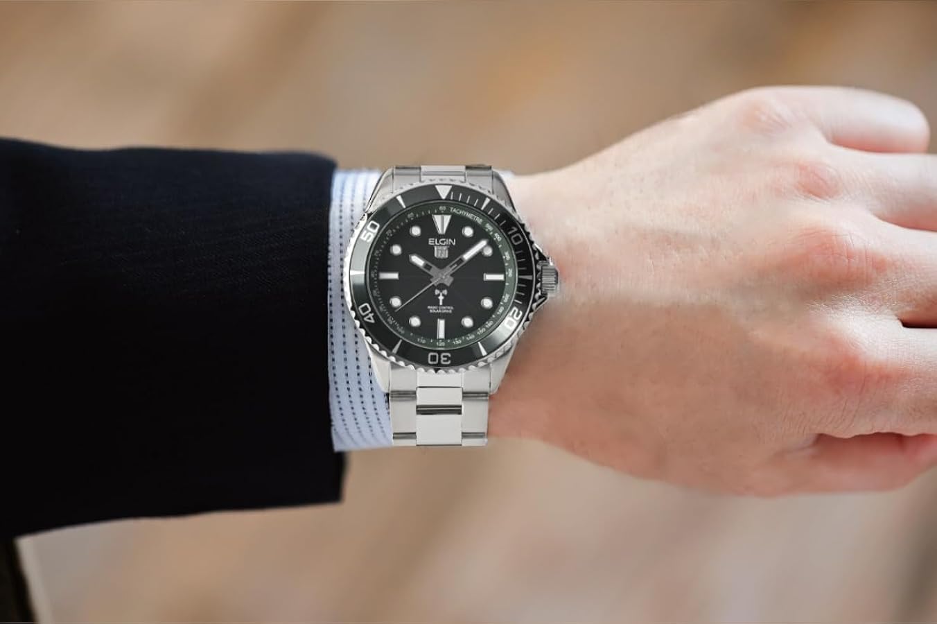 Amazon.co.jp: 【国内正規品】エルジン ELGIN 電波ソーラー